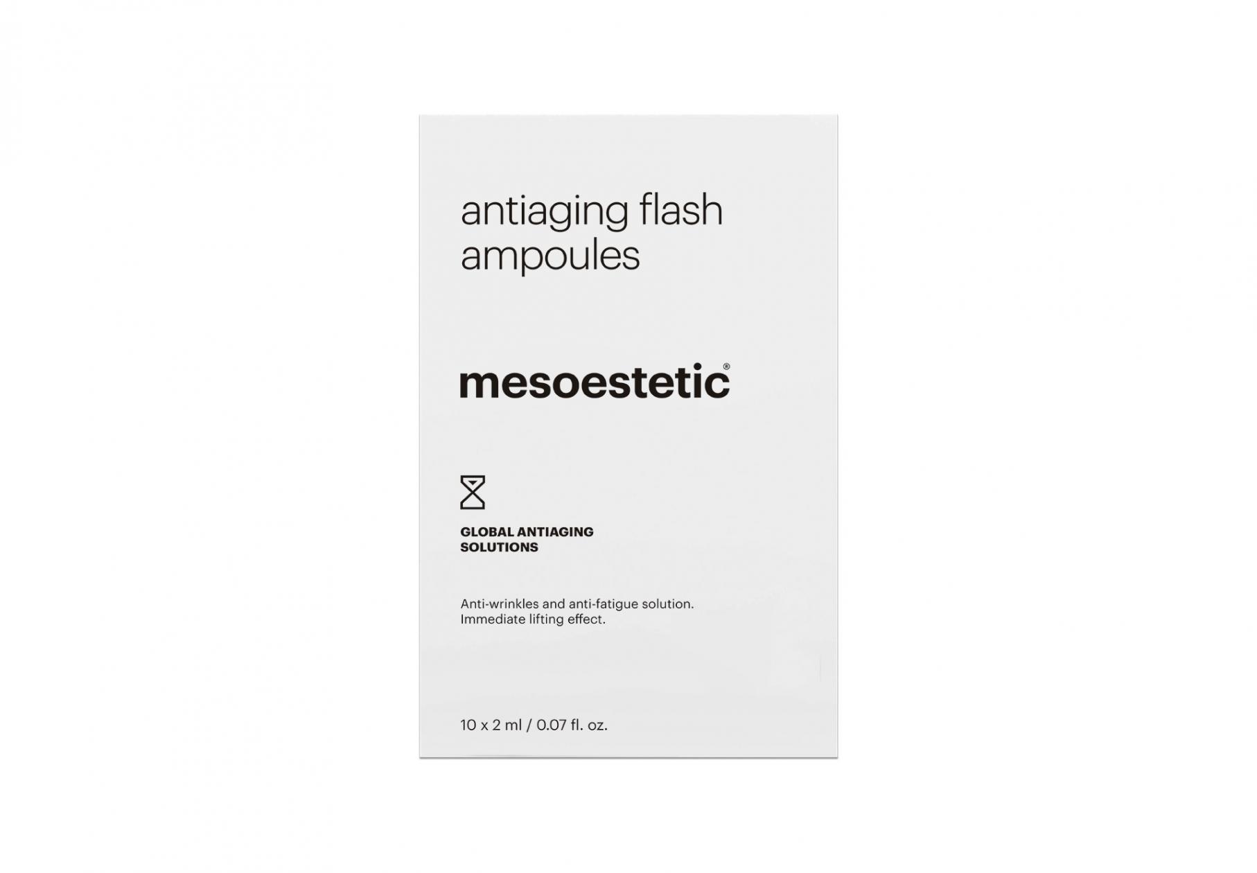 mesoestetic® antiaging flash ampoules