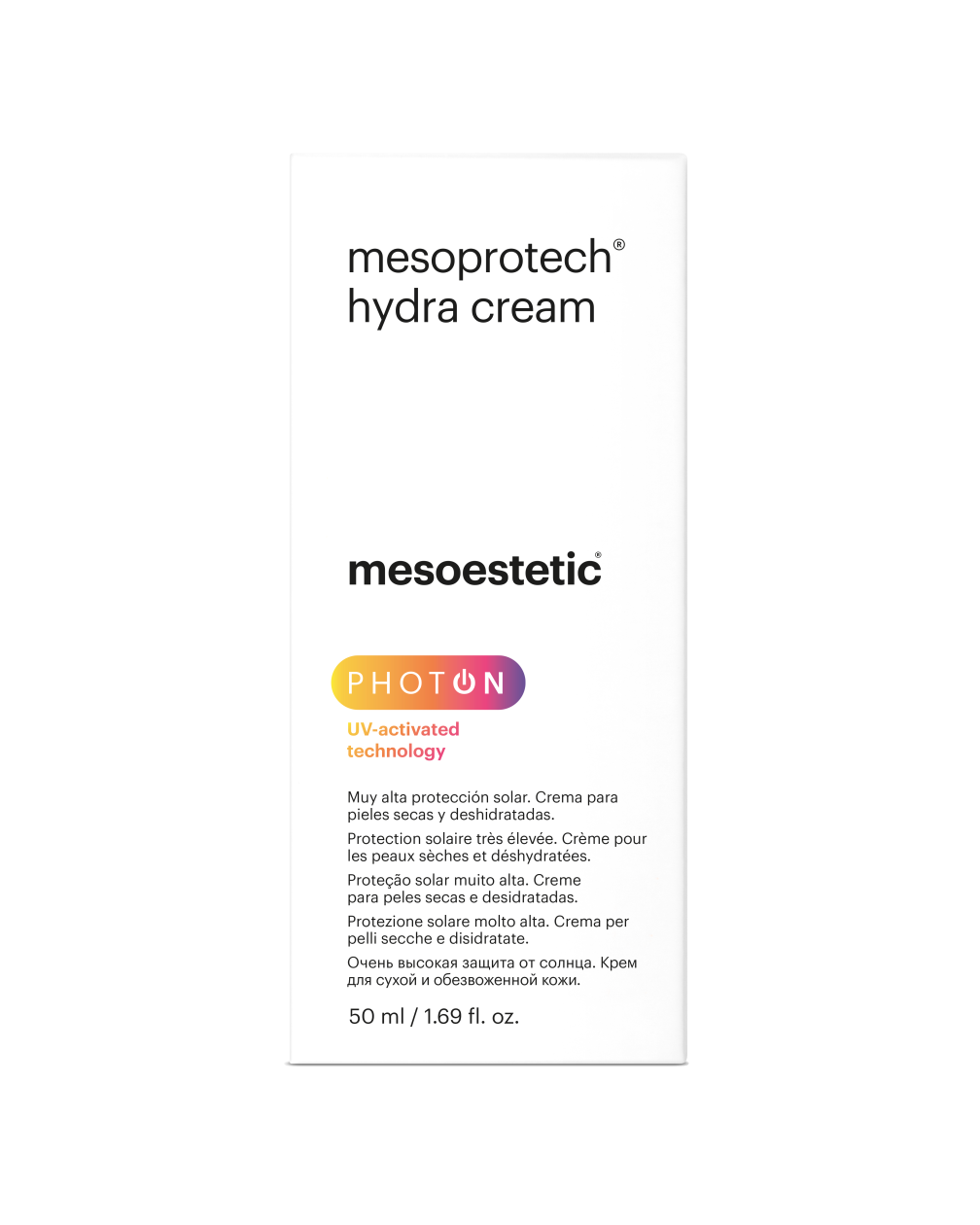 mesoestetic® mesoprotech® hydra cream 50+